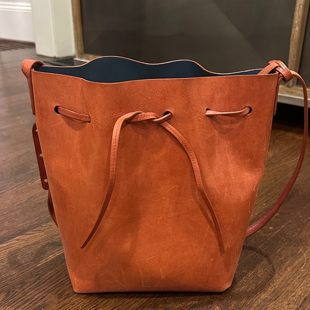 Mansur Gavriel Vegan Leather Bucket bag